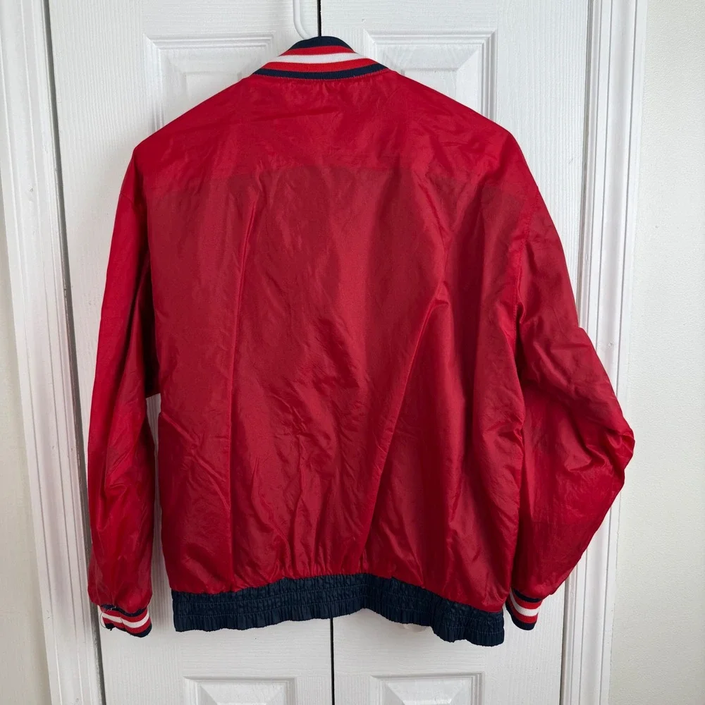 Vintage Pro‎ Player Cleveland Indians Reversible Pullover Jacket L 90s MLB Youth